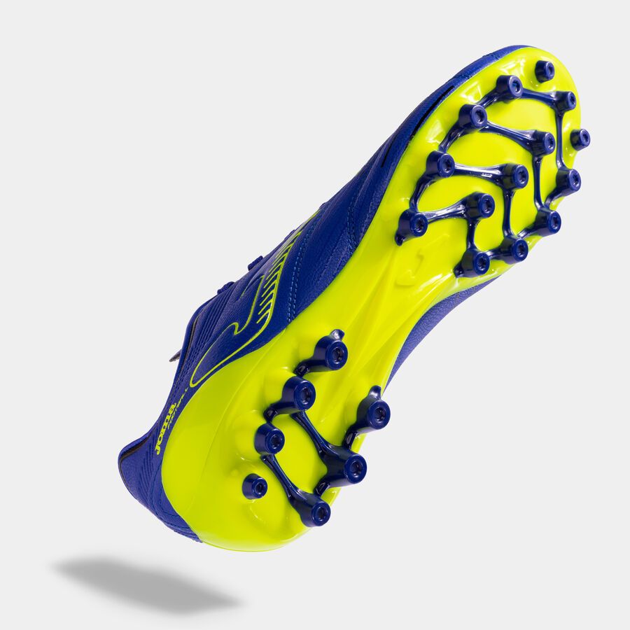 Football boots Score 23 artificial grass royal blue